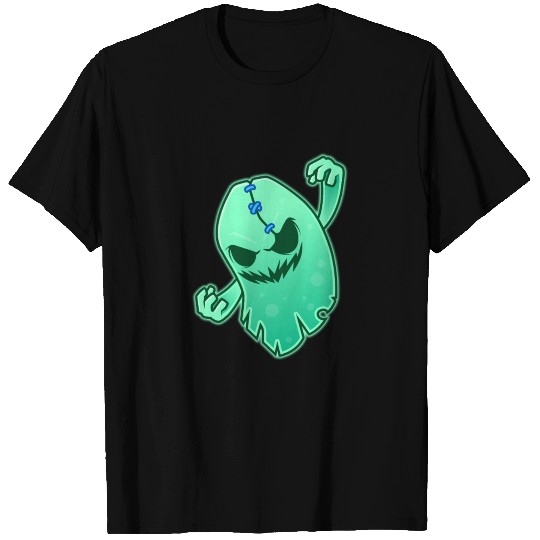 funny space ghost shirt T-shirt