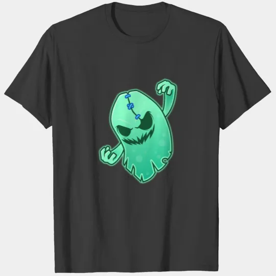 funny space ghost shirt T-shirt