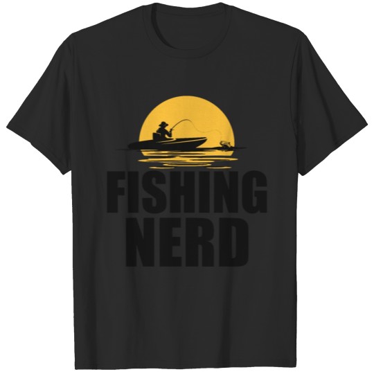 Discover Fishing Nerd - Angel Nerd T-shirt
