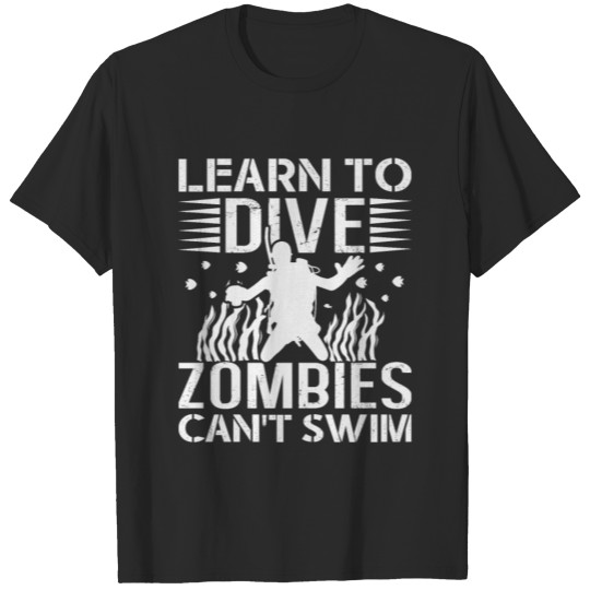Discover Funny Diving Quote Gift T-shirt