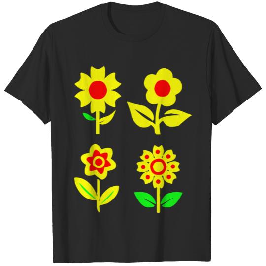 Flower blossom garden plant T-shirt