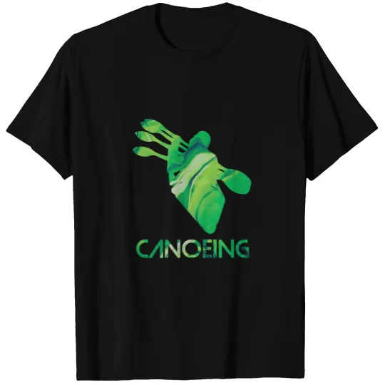 Canoe racing Kayak K4 Canoeing T-shirt
