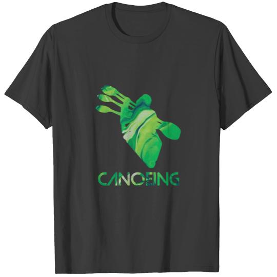 Canoe racing Kayak K4 Canoeing T-shirt