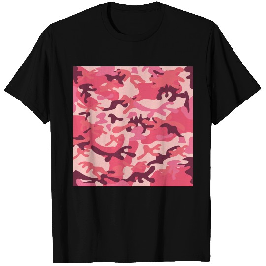 Pink Camouflage T-shirt