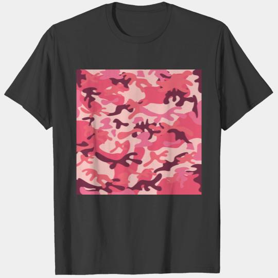 Pink Camouflage T-shirt
