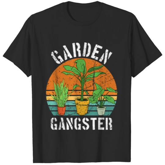Discover Garden Gangster - for Gardener Gardening Vintage T-shirt