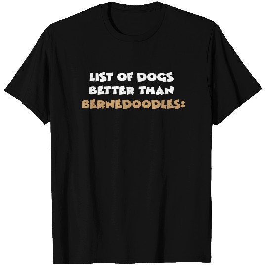 Bernedoodle T-shirt