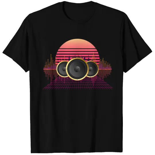 Vaporwave Retro Sunset Synthwave Lover T-shirt