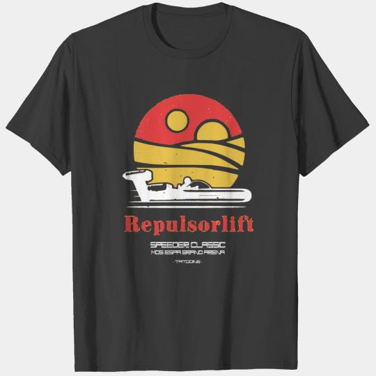 Repulsorlift Visit Tatooine Sunset Meme Gift Idea T-shirt