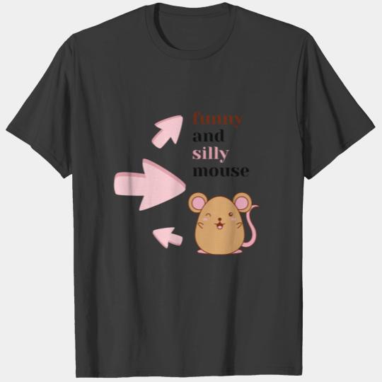 Discover funny and silly mouse T-shirt
