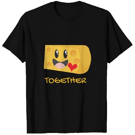 Mac & Cheese Better Together Couple Matching Gift T-shirt