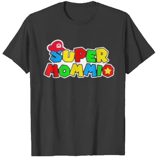 Super-Mommio Funny Mom, Mommy, Mother Video Game T-shirt