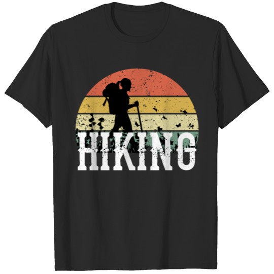 Discover Hiking Hike Hiking Mountains Camping T-shirt