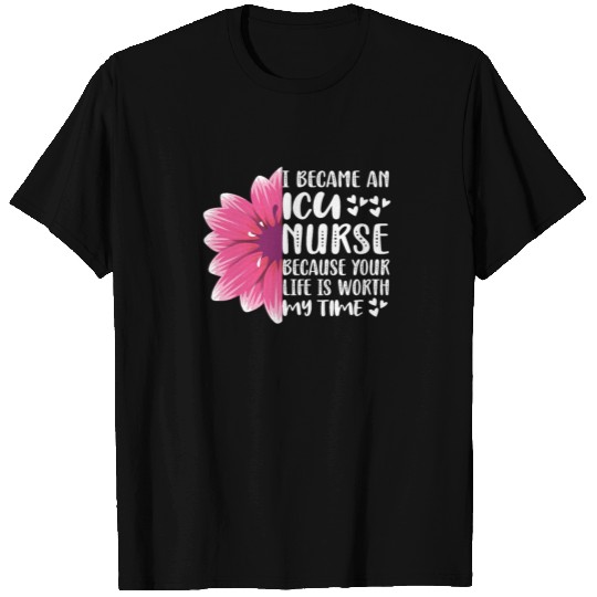 ICU Nurse Intensive Care Unit Nurse ICU Student T-shirt