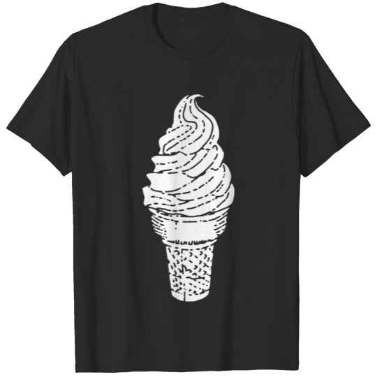 Discover Ice cream ice summer beach sun T-shirt