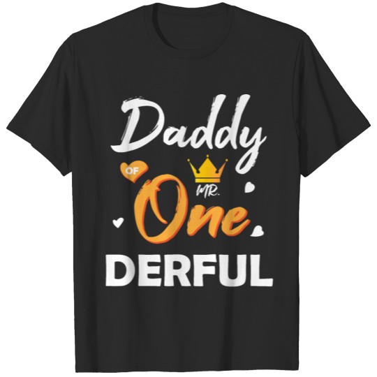 Discover Daady of mr Onederful T-shirt