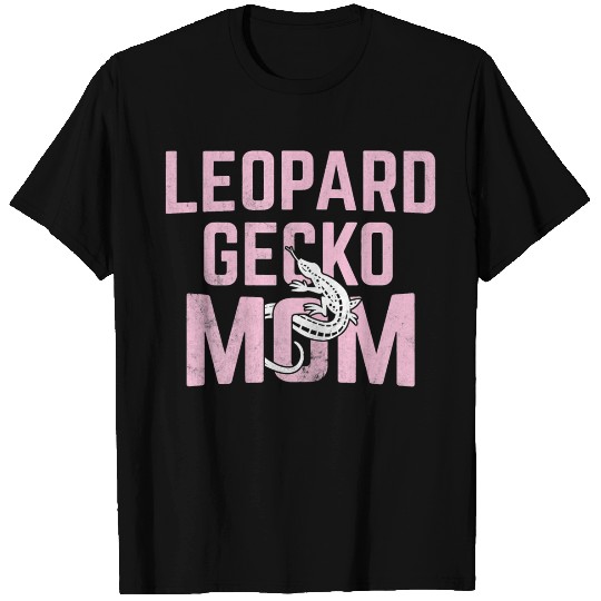 Womens Leopard Gecko Mom Herpetology T-shirt