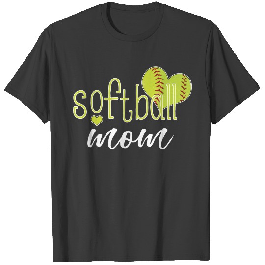 Softball Mom birthday chirstmas present trend T-shirt