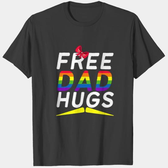 Inspirational Free Dad Hugs LGBTQ T-shirt