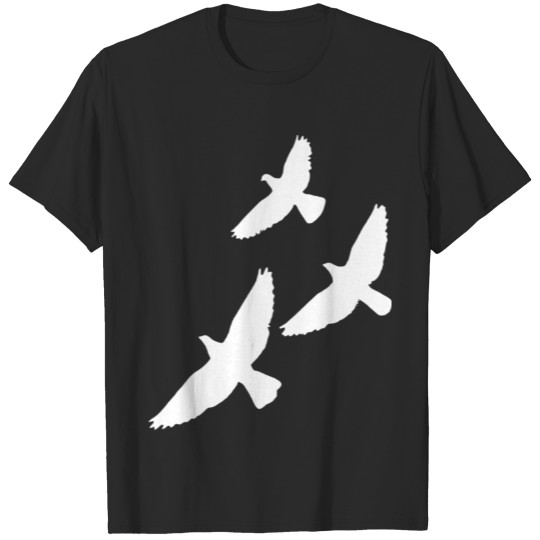 Discover Three birds flying T-shirt