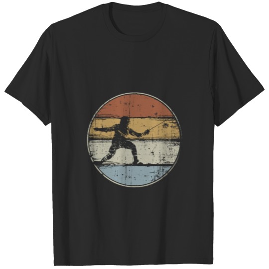 Fencing Retro Fencer T-shirt