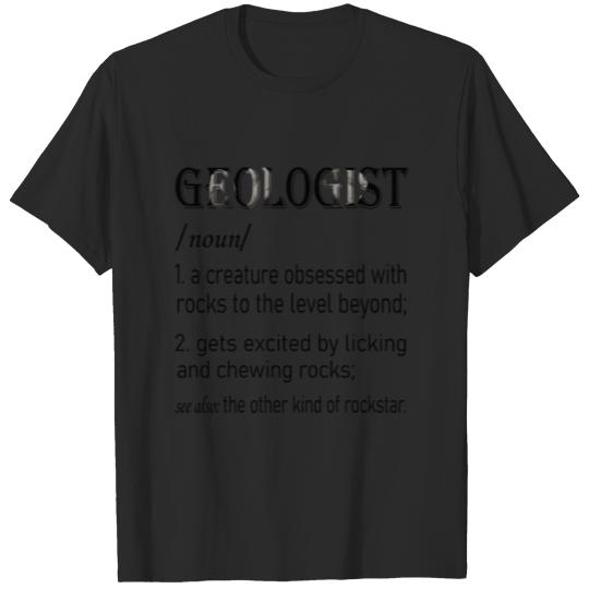 Discover Geologist Gifts Geology Mineral Rock Collector T-shirt