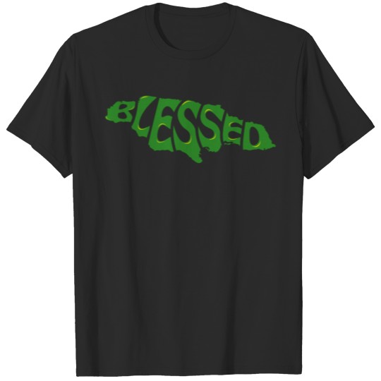 Discover Blessed By Jamrock Organics T-shirt