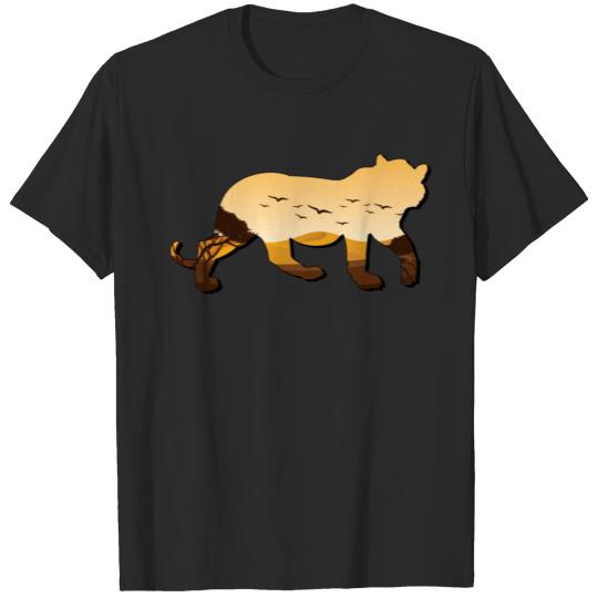 Tiger Predator Africa Safari Wilderness Nature T-shirt