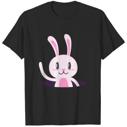 Waving Rabbit T-shirt