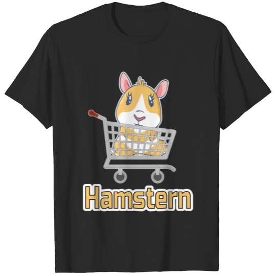Discover Cute hamster design hamsters out shopping T-shirt