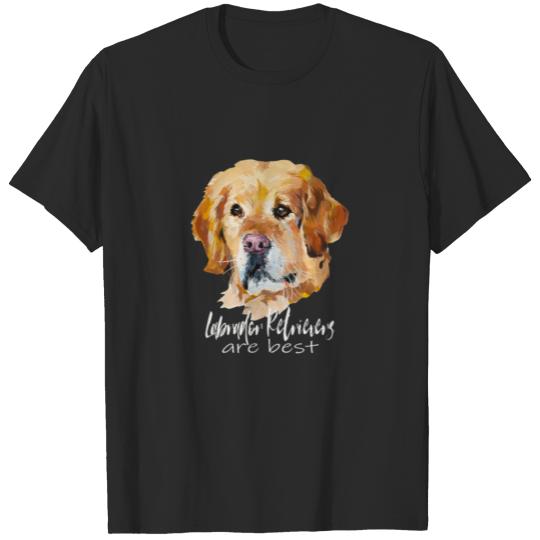Discover Labrador Retrievers are best dog T-shirt