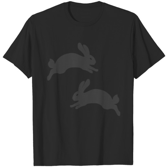 Discover two jumping rabbits, small animals T-shirt