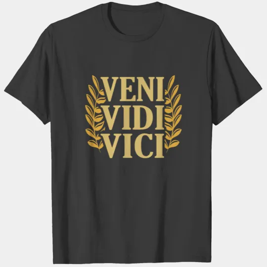 Veni Vidi Vici Museum Appreciation Museum Curator T-shirt