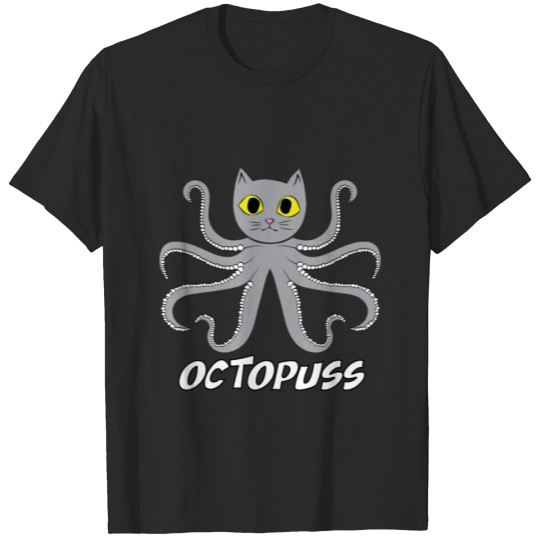 Discover Octopuss - Funny Octopus Cat T-shirt