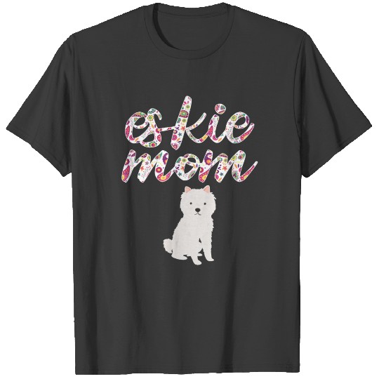 Eskie Mom Funny Cute American Eskimo Dog Lovers T-shirt