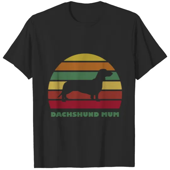 Retro Dachshund Silhouette T-shirt