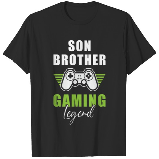Discover Gaming Gamer Brother Son Legend T-shirt