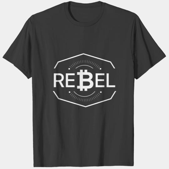 Bitcoin BTC Rebel - Digital Gold Asset T-shirt