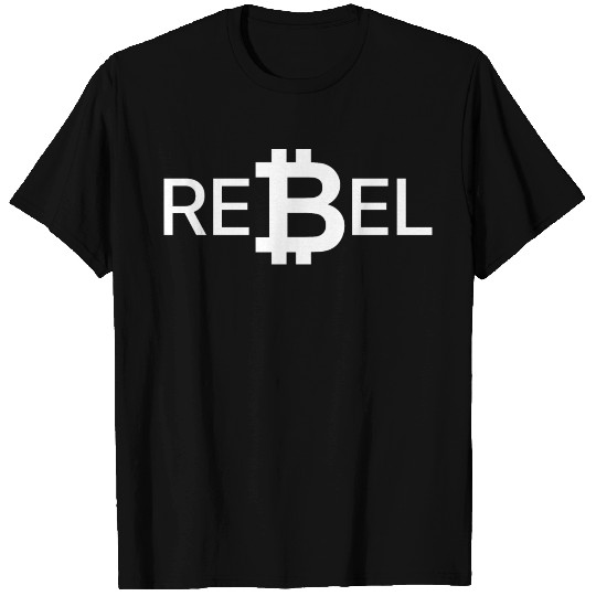 Bitcoin BTC Rebel - Digital Gold Asset T-shirt