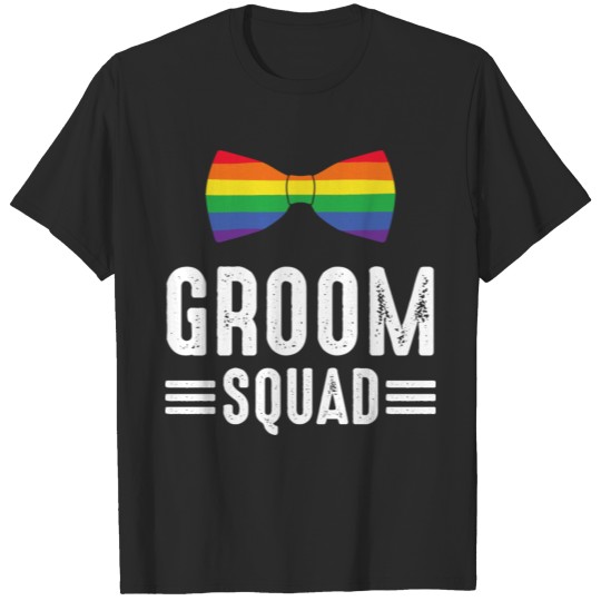 Discover Groom Squad T-shirt