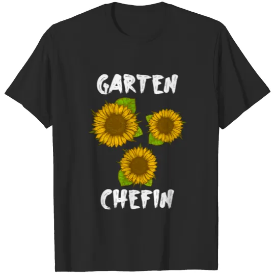 Garden boss gardener gift T-shirt
