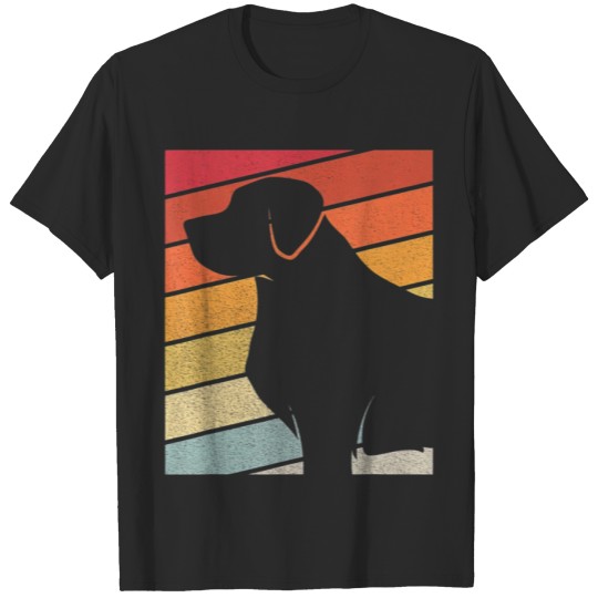 Discover Golden Retriever Shirt Retro Style 2 gigapixel art T-shirt