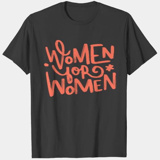 Women For Women Orange, Girl Power T-shirt