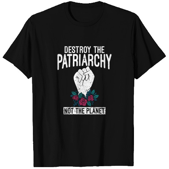 Feminist Environmentalist Liberal Science Earth T-shirt