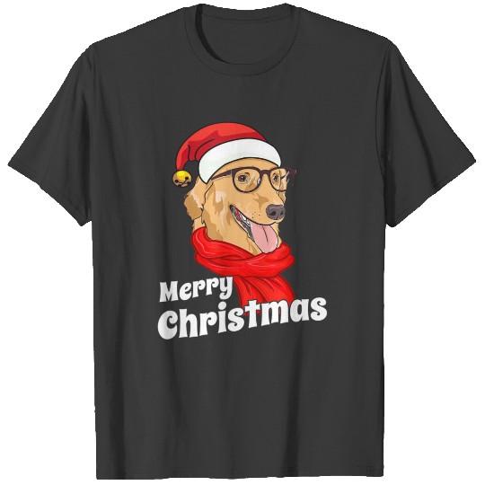 Discover Golden Retriever Christmas Funny Xmas Pajama T-shirt