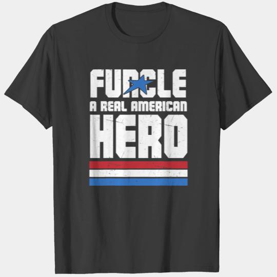 VETERAN 365 Funcle Real American Hero Tee Fathers T-shirt