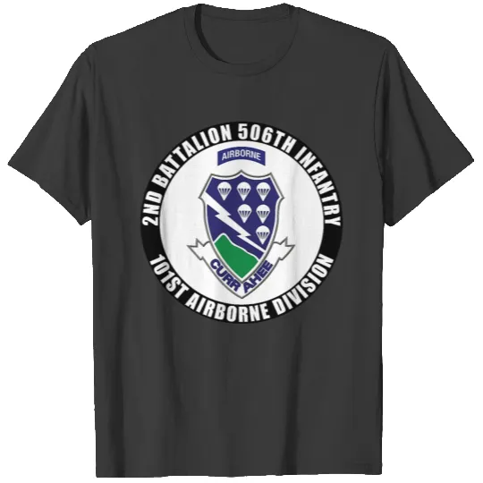 2nd Battalion 506th Infantry 101st Airborne T-shirt