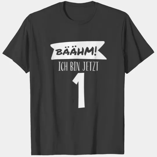 Discover Uh, I'm one now 1st birthday child T-shirt