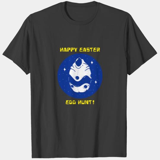 Happy Easter Egg Hunt Neon Yellow T-shirt