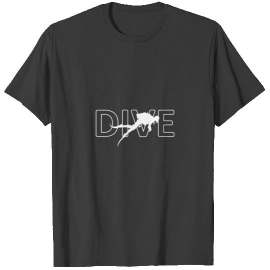Dive Diver Scuba Diving Sports Hobby T-shirt